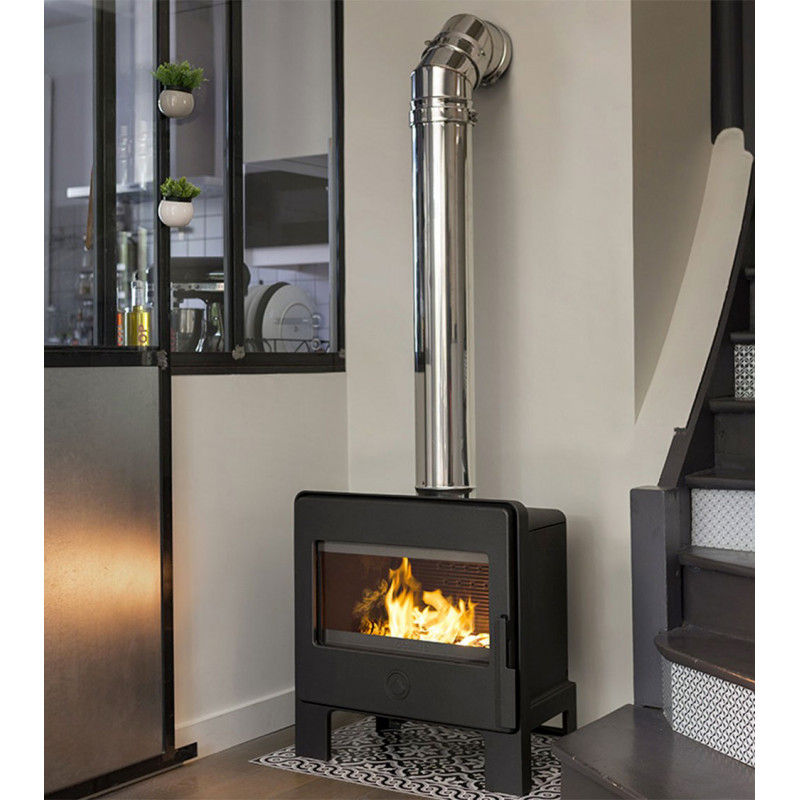 SANDY 8 kW – LAB – Poêle à bois DEVILLE